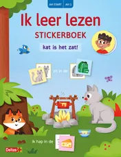 Omslag van Ik leer lezen Stickerboek
