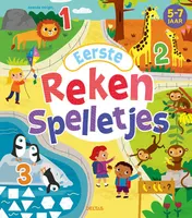Omslag van Eerste rekenspelletjes 5-7 jaar
