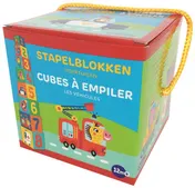 Omslag van Stapelblokken - Voertuigen (+ 12 m) / Cubes à empiler - Les véhicules (+ 12 m)