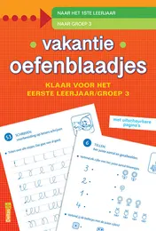 Omslag van Vakantie oefenblaadjes - Klaar voor het eerste leerjaar