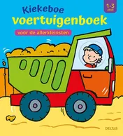 Omslag van Kiekeboe voertuigenboek voor de allerkleinsten