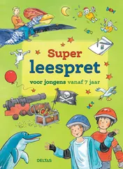Omslag van Super leespret voor jongens vanaf 7 jaar