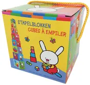 Omslag van Stapelblokken - Lange oortjes (+ 12 m) / Cubes à empiler - Longues oreilles (+ 12 m)