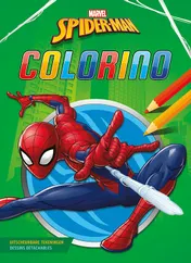 Omslag van Spider-Man Colorino kleurblok