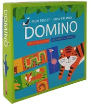 Omslag van Mijn eerste Domino - Vrolijke dieren / Mon premier Domino - Les gentils animaux