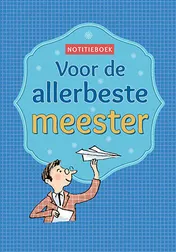 Omslag van Notitieboek voor de allerbeste meester