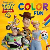 Omslag van Disney Color Fun Toy Story 4