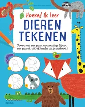 Omslag van Hoera! Ik leer dieren tekenen