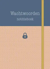 Omslag van Wachtwoorden notitieboek