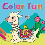 Omslag van Lama Color Fun
