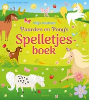 Omslag van Mijn leukste Paarden en Pony's spelletjesboek