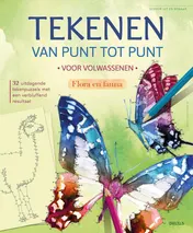 Omslag van Tekenen van punt tot punt voor volwassenen - Flora en fauna