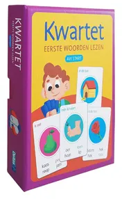 Omslag van Kwartet - Eerste woorden lezen (AVI start)