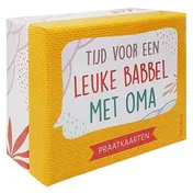 Omslag van Tijd voor een leuke babbel met oma Praatkaarten