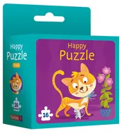Omslag van Happy puzzle - poes