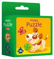 Omslag van Happy puzzle - puppy / Happy puzzle - chiot