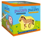 Omslag van Eerste puzzels - boerderijdieren / Premiers puzzles - animaux de la ferme