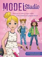 Omslag van Model Studio - Ontwerp en teken je eigen outfits / Model Studio - Crée et dessine tes propres tenues