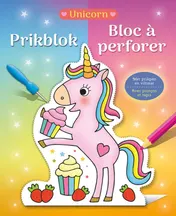 Omslag van Prikblok Unicorn / Bloc à perforer Unicorn