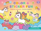 Omslag van Color & Sticker Fun - Magische eenhoorns
