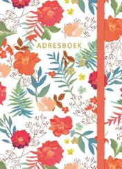 Omslag van Adresboek (klein) - Flowers