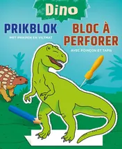 Omslag van Dino prikblok / Dino bloc à perforer