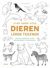 Omslag van Stap voor stap dieren leren tekenen