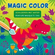Omslag van Dino Magic Color schilderen met water / Dino Peinture magique à l'eau