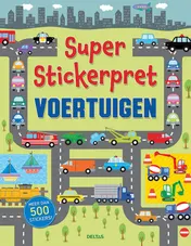Omslag van Super Stickerpret - Voertuigen