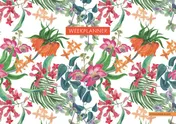 Omslag van Weekplanner - Tropical Flowers