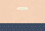 Omslag van Weekplanner - Pink Patterns