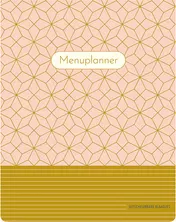 Omslag van Menuplanner - Pink Patterns