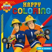Omslag van Brandweerman Sam Happy Coloring