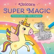 Omslag van Unicorn Super Magic Toverkrasblok / Unicorn Super Magic Bloc Magique