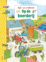 Omslag van Kijk- en zoekboek - Op de boerderij