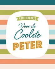 Omslag van Notitieblokje - Voor de coolste peter