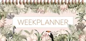 Omslag van Weekplanner - Tropical (Spiraal)