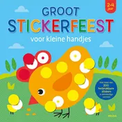 Omslag van Groot stickerfeest voor kleine handjes (2-4 j.)