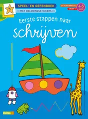 Omslag van Eerste stappen naar schrijven 4-5 jaar