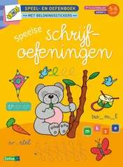 Omslag van Speelse Schrijfoefeningen 5-6 jaar