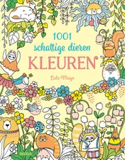 Omslag van 1001 schattige dieren kleuren