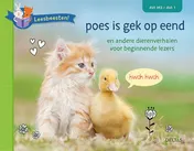 Omslag van Leesbeesten! Poes is gek op eend