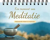 Omslag van Een moment van meditatie - Tafelstaander