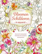 Omslag van Bloemen schilderen in aquarel
