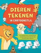 Omslag van Dieren tekenen in cartoonstijl