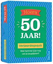Omslag van Verjaardagsquiz Hoera 50 jaar!