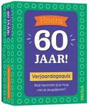 Omslag van Verjaardagsquiz Hoera 60 jaar!