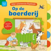 Omslag van Mijn allereerste flapboek - Op de boerderij