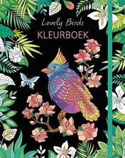 Omslag van Lovely Birds kleurboek