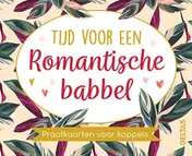 Omslag van Tijd voor een romantische babbel Praatkaarten voor koppels